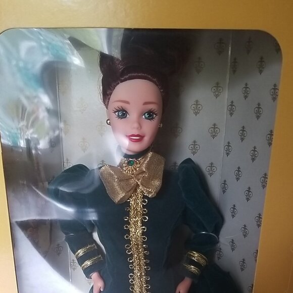 1996 Yuletide Romance Hallmark Mattel Barbie NIB - Picture 3 of 8